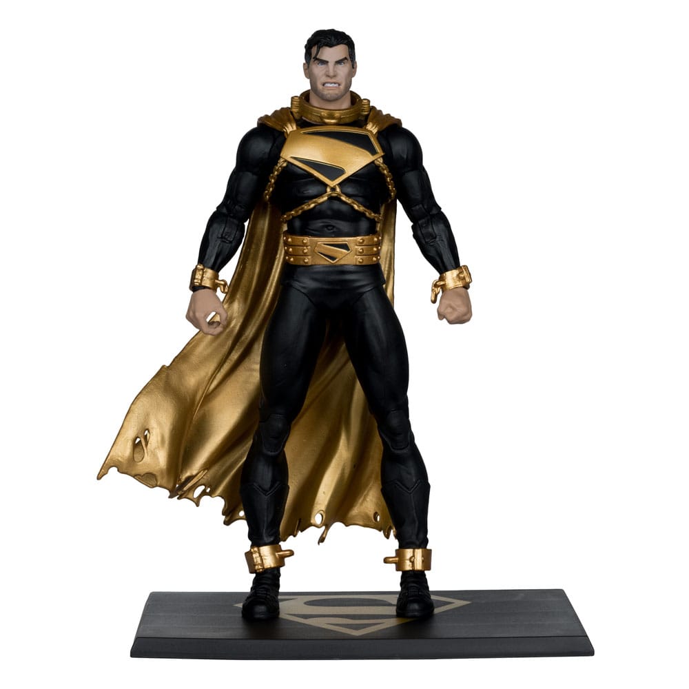 DC Multiverse Action Figur Stålmannen (Future State) (Knightmare) (Gold Label) 18 cm