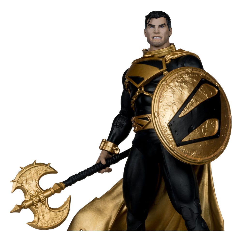 DC Multiverse Action Figur Stålmannen (Future State) (Knightmare) (Gold Label) 18 cm