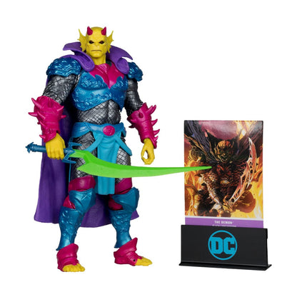 DC Multiverse actiefiguur The Demon (Demon Knights) Black Light Edition (Gold Label) 18 cm