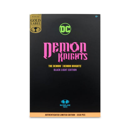 DC Multiverse Action Figure The Demon (Demon Knights) Black Light Edition (Gold Etichetta) 18 cm