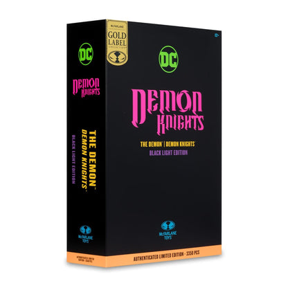 DC Multiverse Action Figure The Demon (Demon Knights) Black Light Edition (Gold Etichetta) 18 cm