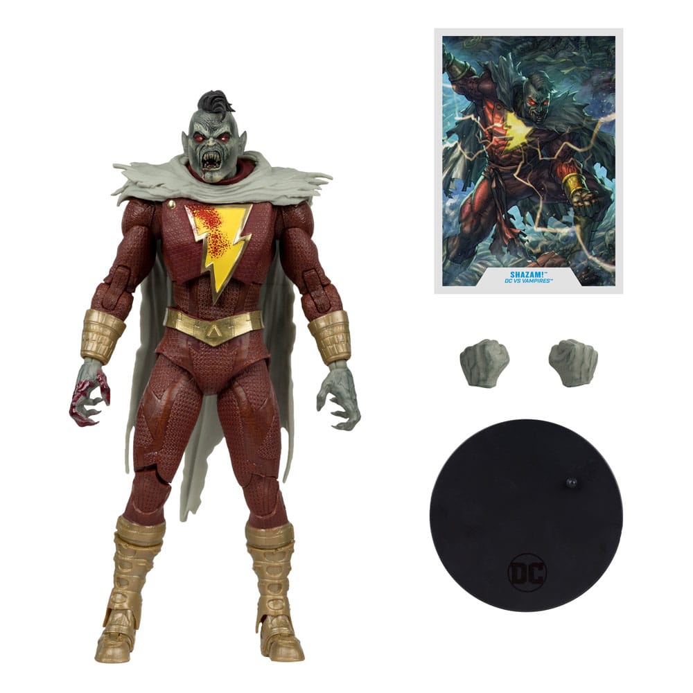 DC Multiverse actiefiguur Shazam (DC vs Vampires) Gold Label 18 cm