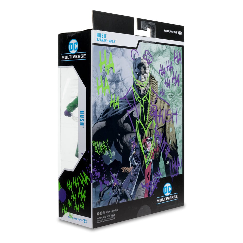 DC Multiverse akcijska figura Hush (Batman: Hush) Jokerized (zlatna naljepnica) 18 cm