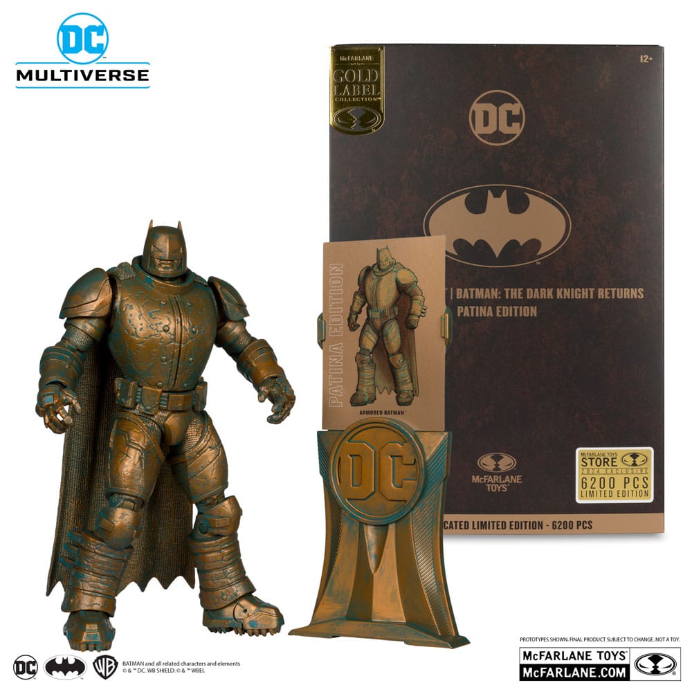 DC Multiverse Action Figur Armored Batman (Batman: The Dark Knight Returns) Patina Edition (Gold Label) 18 cm