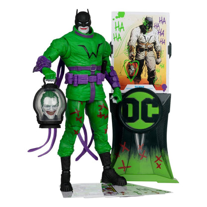 DC Multiverse akcijska figura Batman (Batman: Posljednji vitez na zemlji) Jokerized (zlatna naljepnica) 18 cm