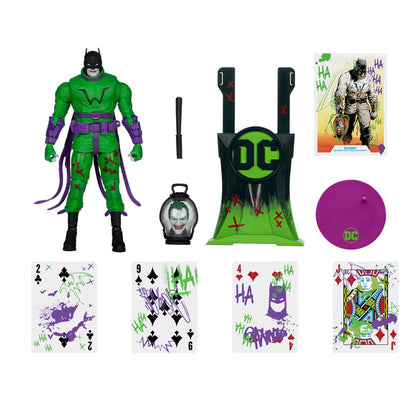 DC Multiverse akcijska figura Batman (Batman: Posljednji vitez na zemlji) Jokerized (zlatna naljepnica) 18 cm