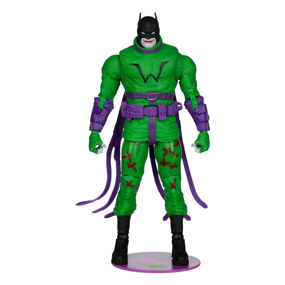 DC Multiverse akcijska figura Batman (Batman: Posljednji vitez na zemlji) Jokerized (zlatna naljepnica) 18 cm