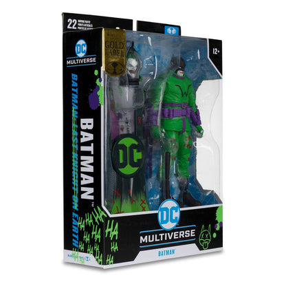 DC Multiverse akcijska figura Batman (Batman: Posljednji vitez na zemlji) Jokerized (zlatna naljepnica) 18 cm