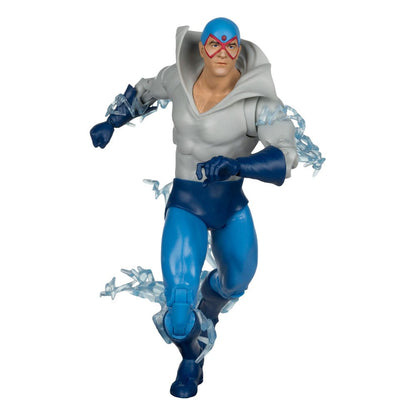 DC Multiverse Action Slika Max Mercury (Flash) Zlatna naljepnica 18 cm