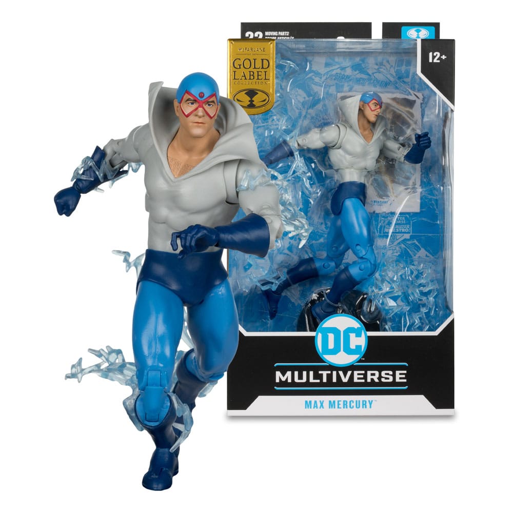 DC Multivese Action Figür Maks Merkür (Flash) Altın Etiketi 18 cm