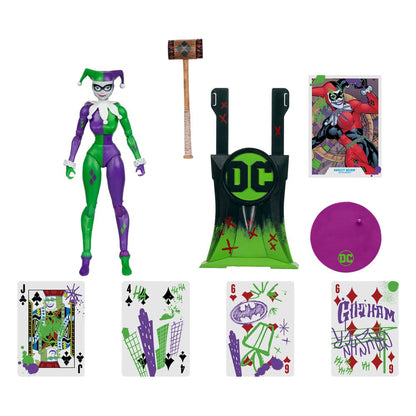 DC Multiverse Action Figure Harley Quinn (DC Classic) Joked (Gold Label) 18 cm