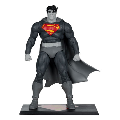 DC Multiverse Action Figur Superman (The Dark Knight vender tilbage) (Black & White Accent Edition) (Gold Label) 18 cm