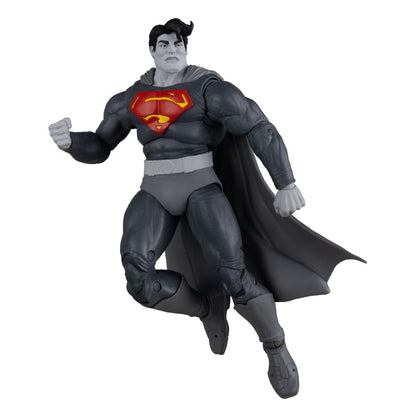 DC Multiverse Action Figur Superman (The Dark Knight vender tilbage) (Black & White Accent Edition) (Gold Label) 18 cm