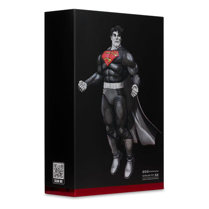 DC Multiverse Action Figur Superman (The Dark Knight vender tilbage) (Black & White Accent Edition) (Gold Label) 18 cm