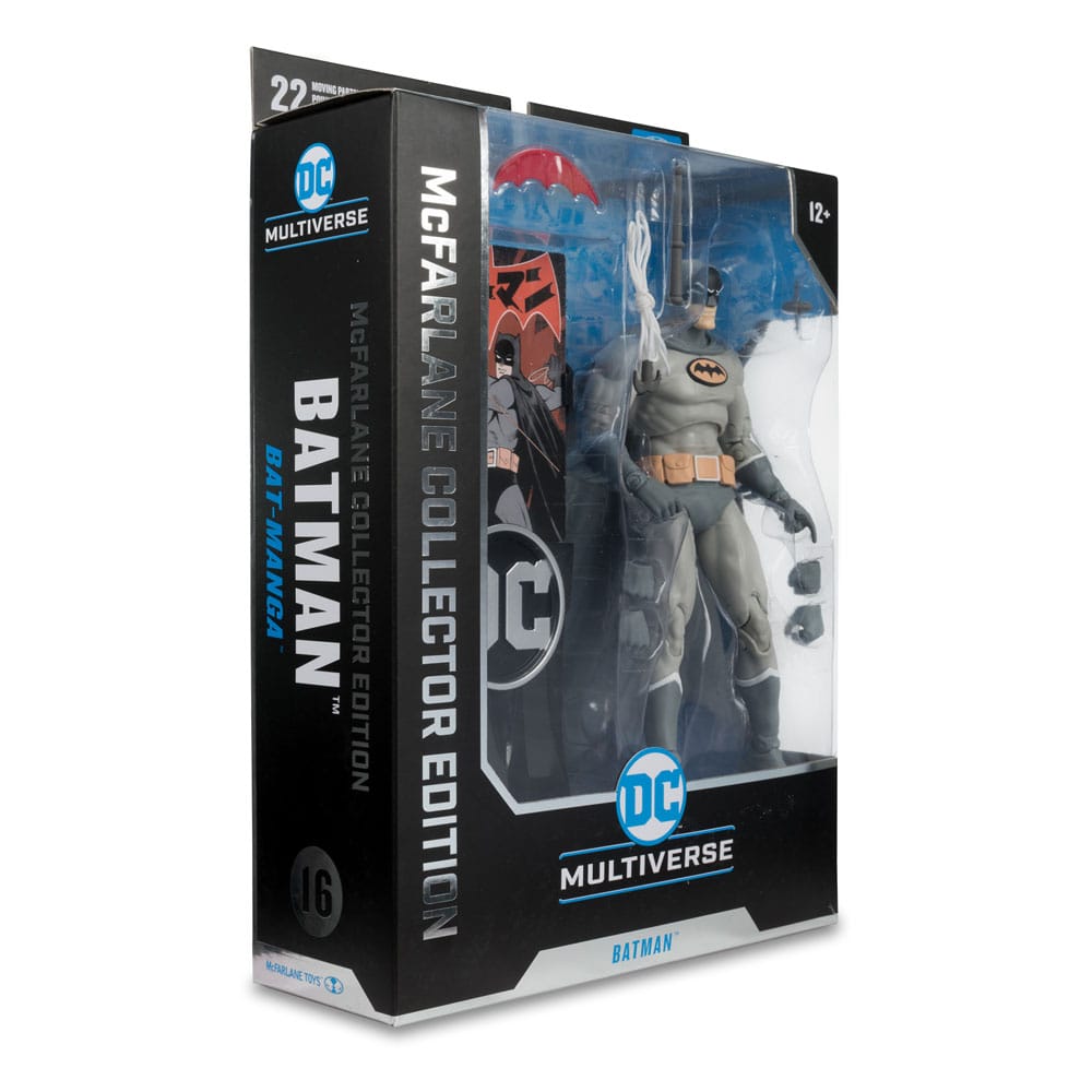 Figura de acción DC McFarlane Edición Coleccionista Wave 5 Manga Batman #16 18 cm