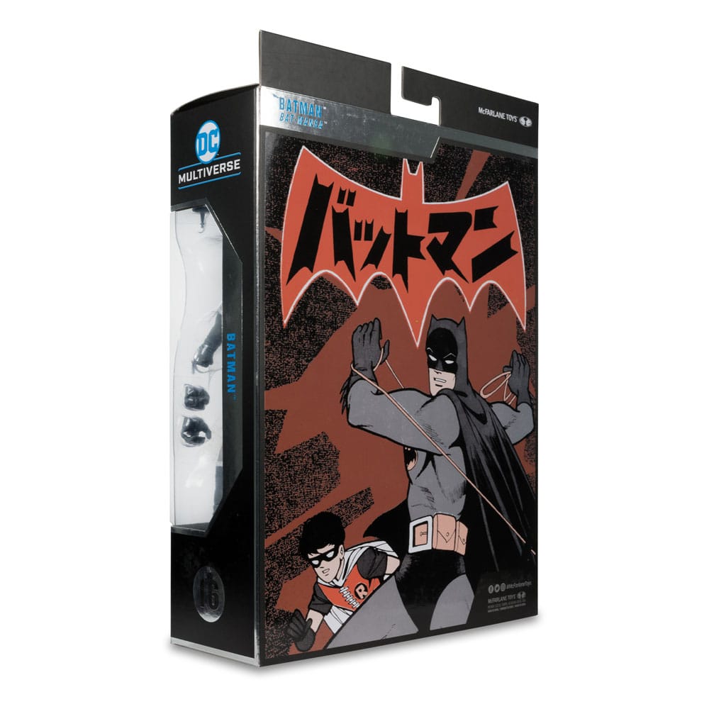 Figura de acción DC McFarlane Edición Coleccionista Wave 5 Manga Batman #16 18 cm