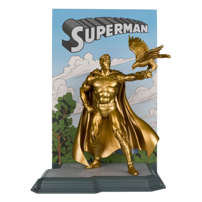 DC Multiverse Action FigureSuperman (Centennial Park Tribute Statue) Gold Label 18 cm