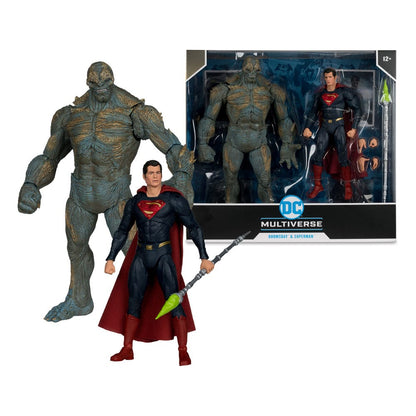 Batman v Superman: Dawn of Justice DC Multiverse Mega Action Figura 2-Pack Doomsday & Superman