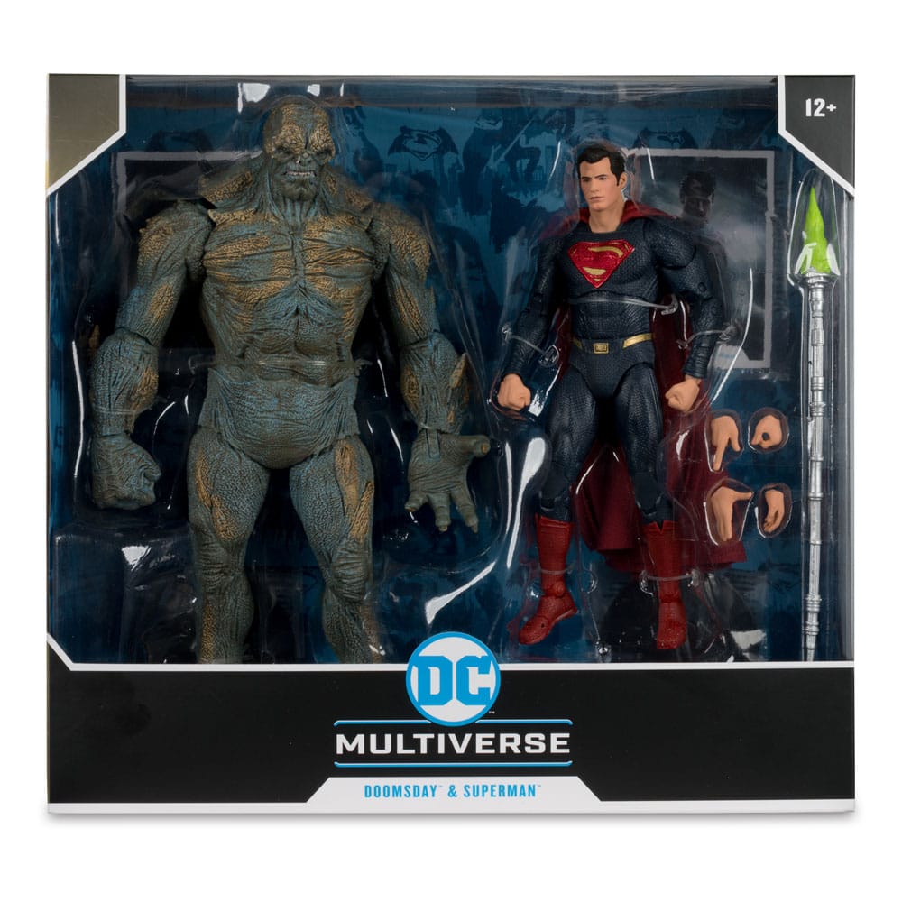 Batman v Superman: Dawn of Justice DC Multiverse Mega Action Figura 2-Pack Doomsday & Superman