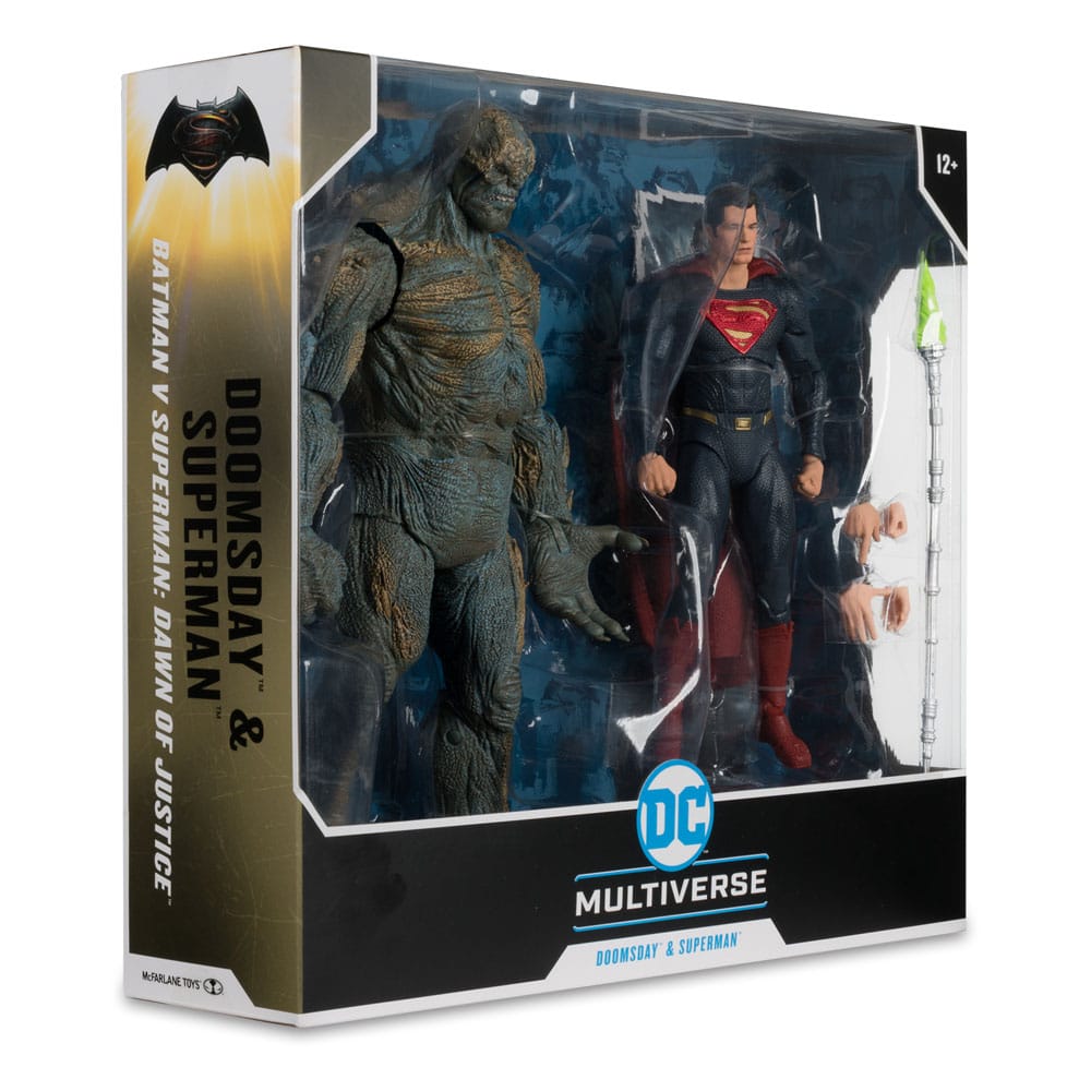 Batman v Superman: Dawn of Justice DC Multiverse Mega Action Figura 2-Pack Doomsday & Superman