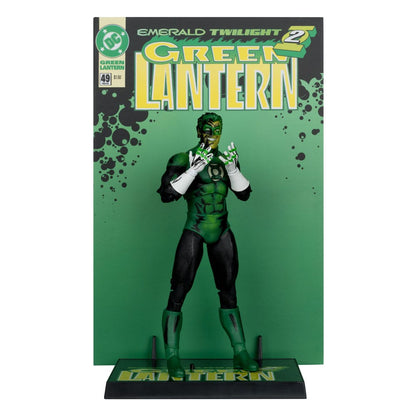 DC Multiverse McFarlane Cover Recreations Action Figur Green Lantern (Emerald Twilight) (Gold Label) 18 cm