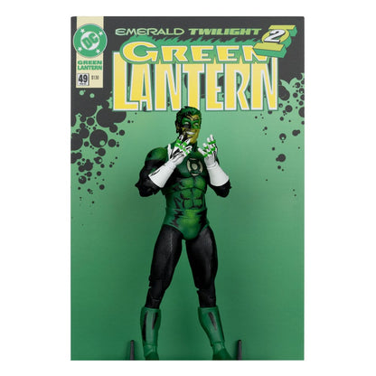 DC Multiverse McFarlane Cover Recreations Action Figur Green Lantern (Emerald Twilight) (Gold Label) 18 cm