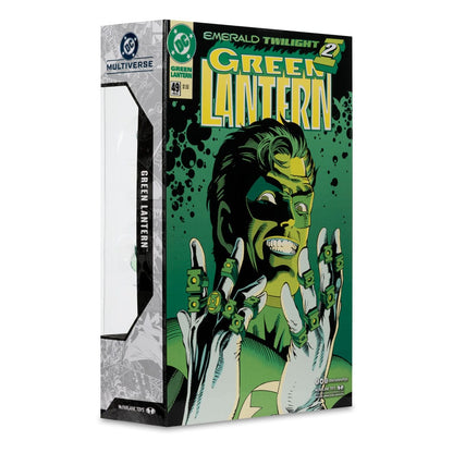 DC Multiverse McFarlane Cover Recreations Action Figur Green Lantern (Emerald Twilight) (Gold Label) 18 cm