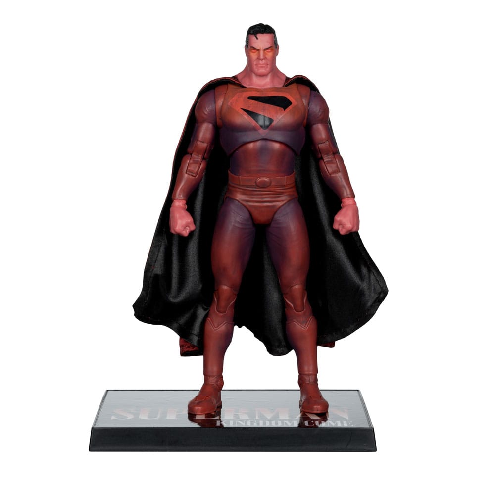 DC Multiverse McFarlane Cover Recreations Actiefiguur Superman (Kingdom Come) (gouden label) 18 cm