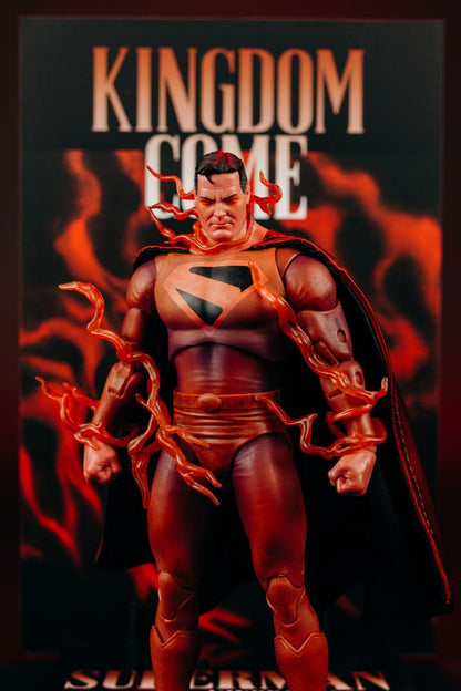 DC Multiverse McFarlane Cover Recreations Actiefiguur Superman (Kingdom Come) (gouden label) 18 cm