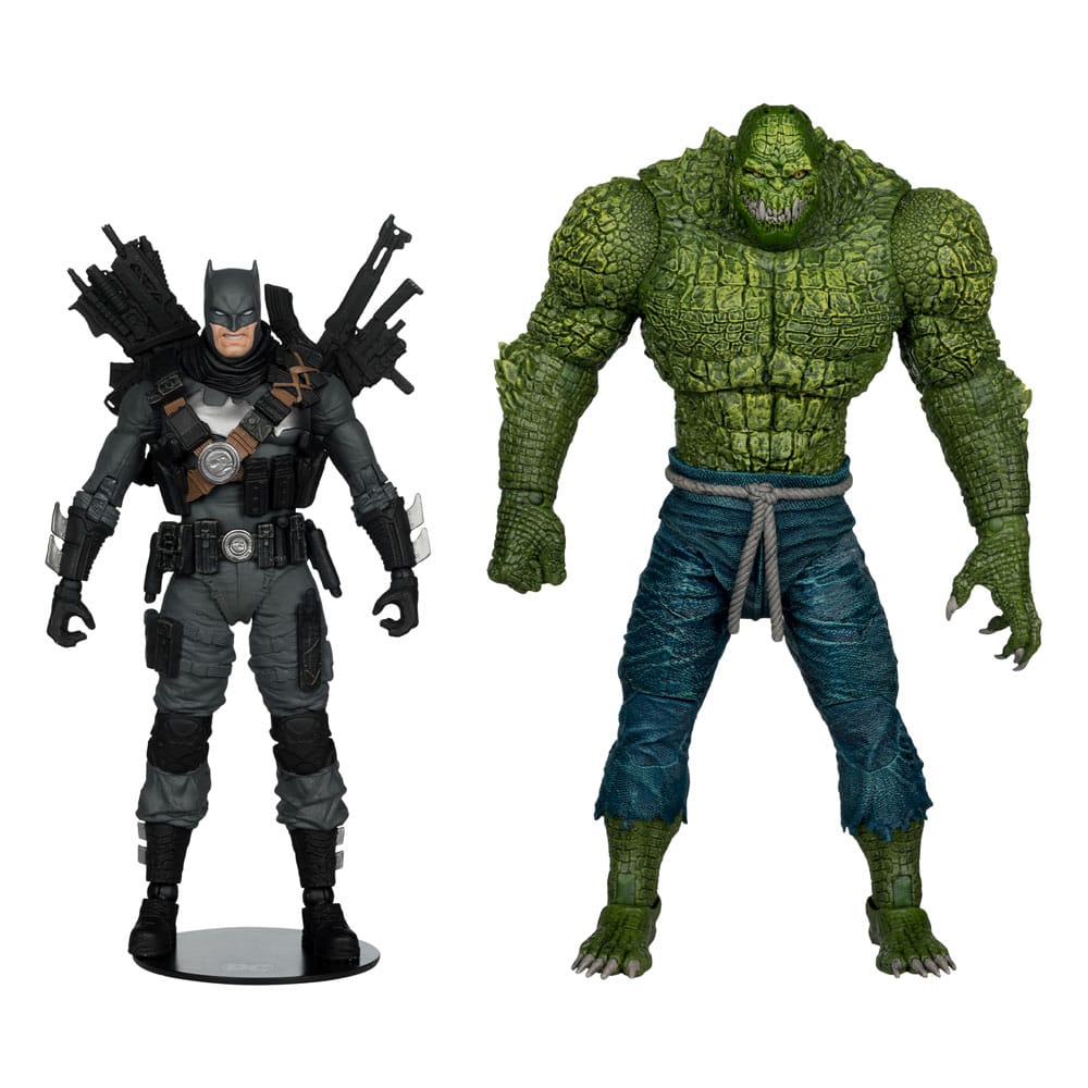 DC Multiverse McFarlane Collector Edition Action Figur 2-Pack #03 Batman vs. Killer Croc 18 cm