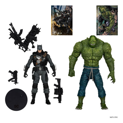 DC Multiverse McFarlane Collector Edition Action Figur 2-Pack #03 Batman vs. Killer Croc 18 cm