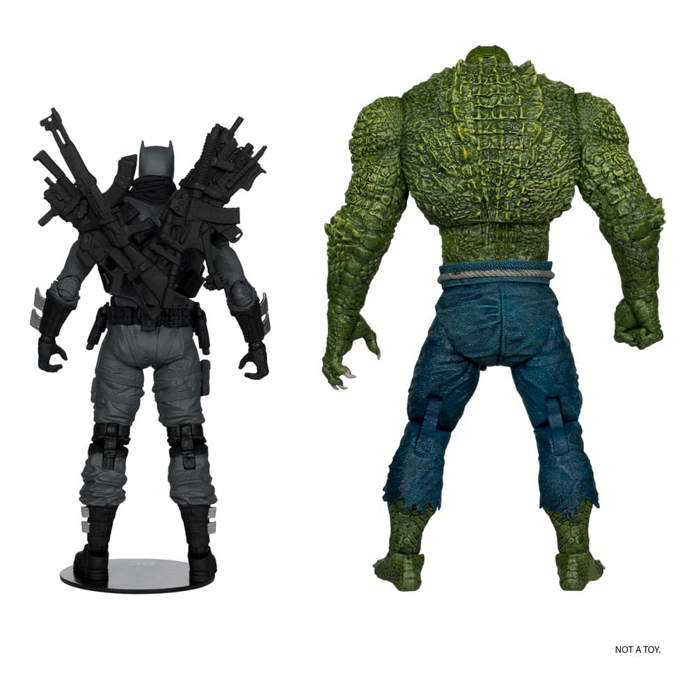 DC Multiverse McFarlane Collector Edition Action Figur 2-Pack #03 Batman vs. Killer Croc 18 cm