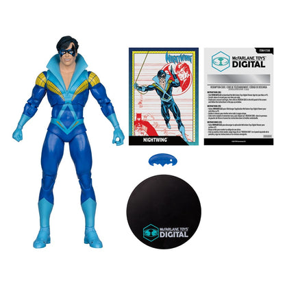 DC Direct McFarlane Toys Digital Action Figur Nightwing (Teen Titans) 18 cm