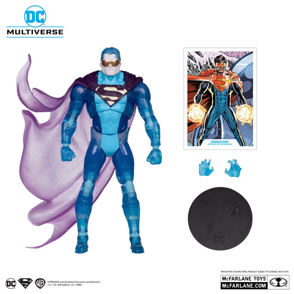 Retour de Superman DC Multiverse Action Figure Eradicator (Platinum Edition) 18 cm