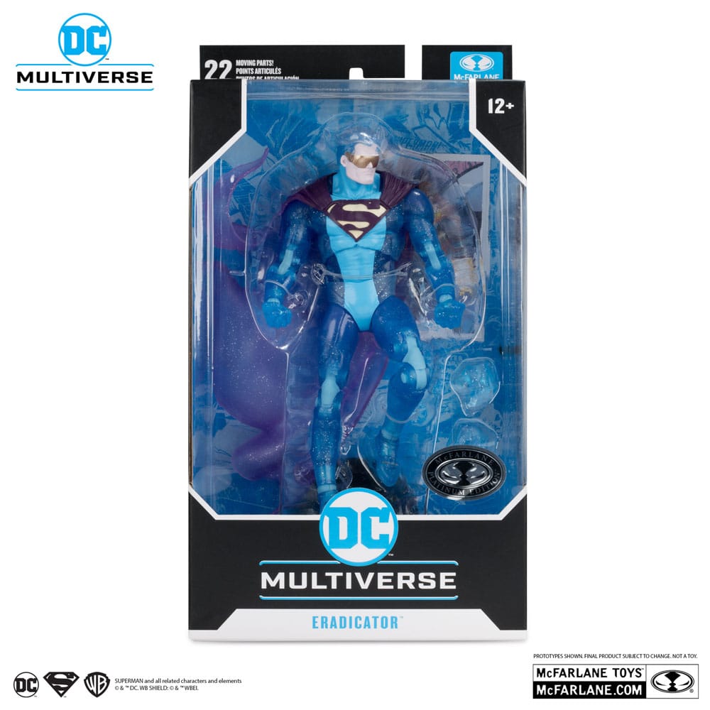 Retur af Superman DC Multiverse Action Figur ERADICATOR (Platinum Edition) 18 cm