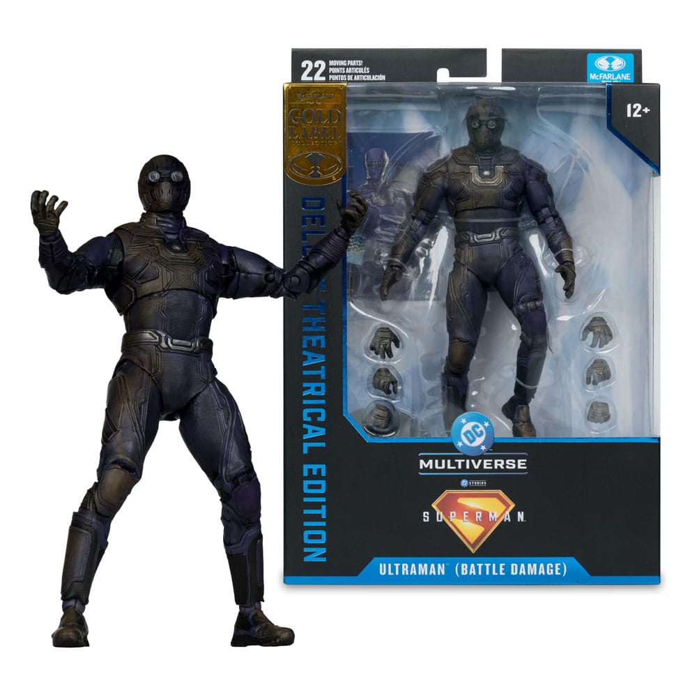 Superman (2025) DC Multiverse Deluxe Action Figure Ultraman (bataille endommagée) (édition théâtrale de luxe) 19 cm