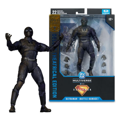 Superman (2025) DC Multiverse Deluxe Action Figure Ultraman (bataille endommagée) (édition théâtrale de luxe) 19 cm