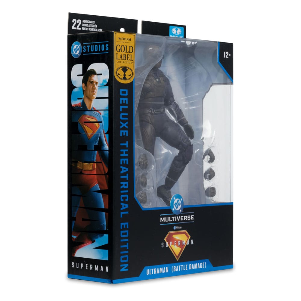 Superman (2025) DC Multiverse Deluxe Action Figure Ultraman (bataille endommagée) (édition théâtrale de luxe) 19 cm
