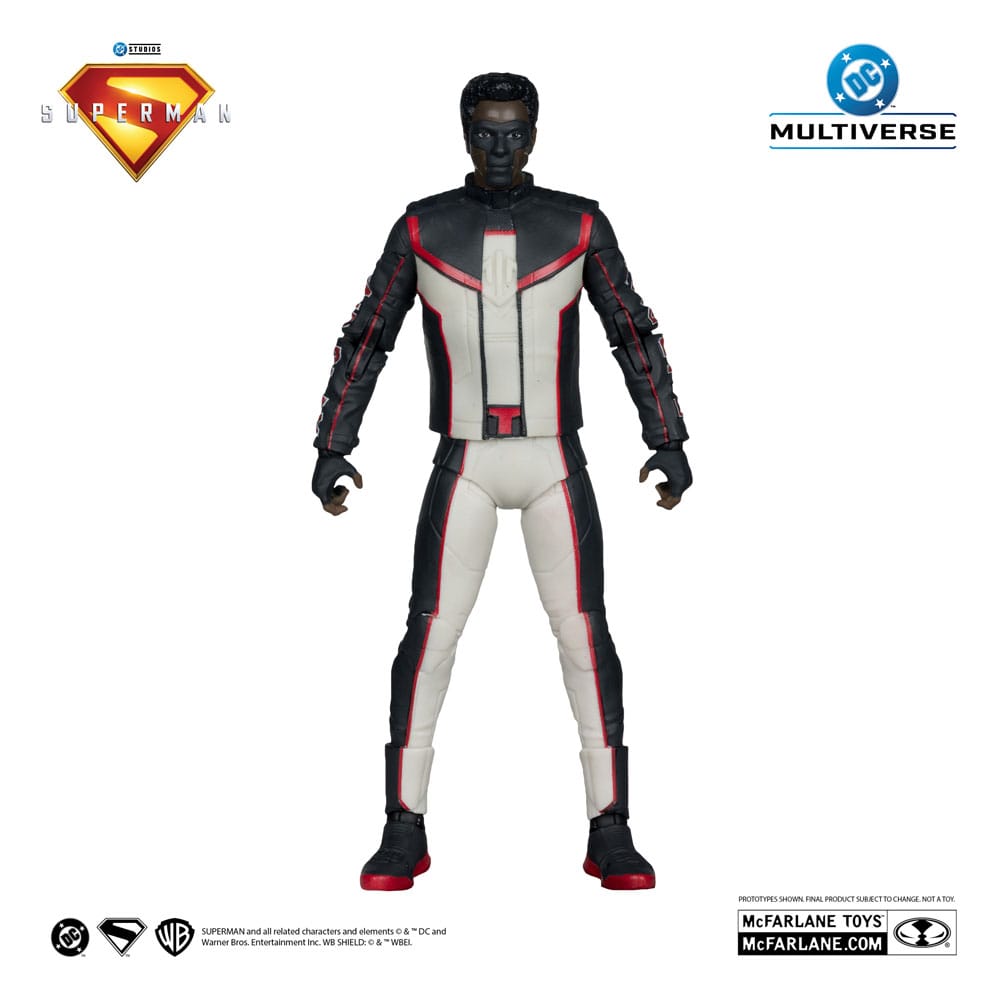 Superman (2025) DC Multiverse Deluxe Edition Theatrical Edition Figure Mr. TRERIFF (Red Platinum Edition) 18 cm