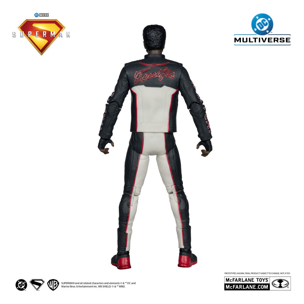 Superman (2025) DC Multiverse Deluxe Edition Theatrical Edition Figure Mr. TRERIFF (Red Platinum Edition) 18 cm