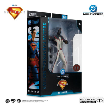 Superman (2025) DC Multiverse Deluxe Edition Theatrical Edition Figure Mr. TRERIFF (Red Platinum Edition) 18 cm