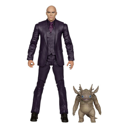 Superman (2025) DC Multiverse Deluxe Action Figure Lex Luthor con Baby Kaiju (Edizione teatrale deluxe) 18 cm