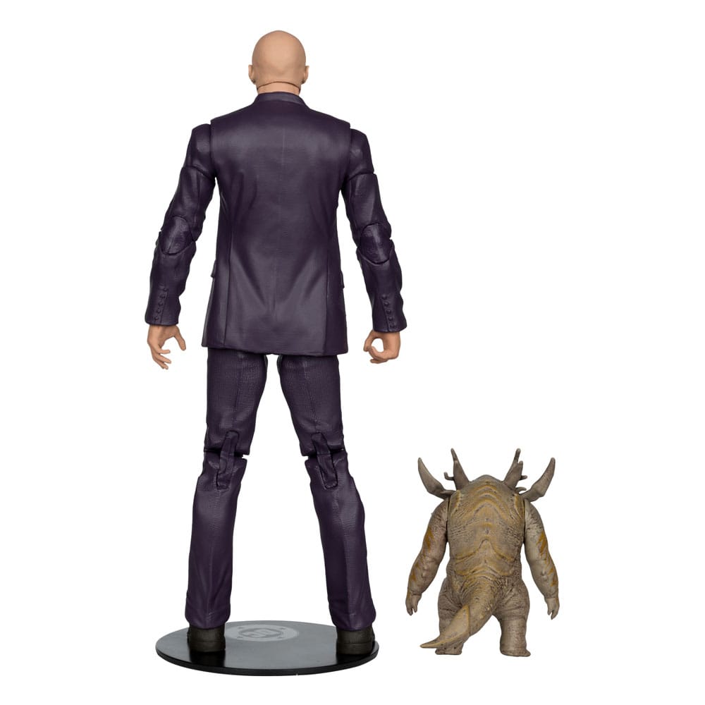 Superman (2025) DC Multiverse Deluxe Action Figure Lex Luthor con Baby Kaiju (Edizione teatrale deluxe) 18 cm