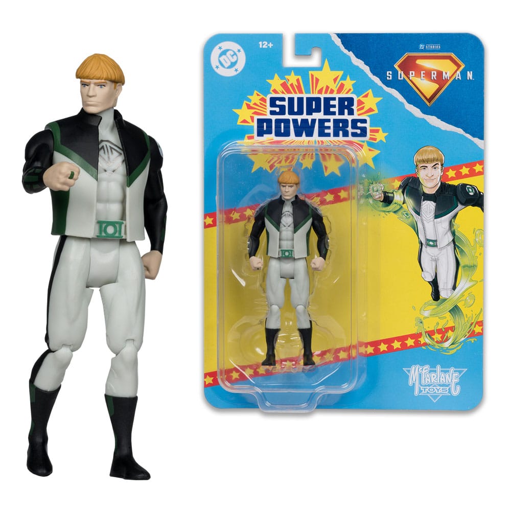 Süpermen (2025) DC Direct Super Powers aksiyon figürü Yeşil Fener Guy Gardner 12 cm