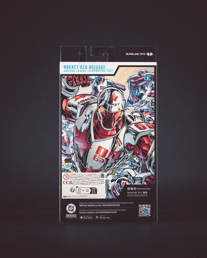 Justice League: Generation Lost DC Multiverse Actionfigur Rocket Red Brigade (Chase) 18 cm