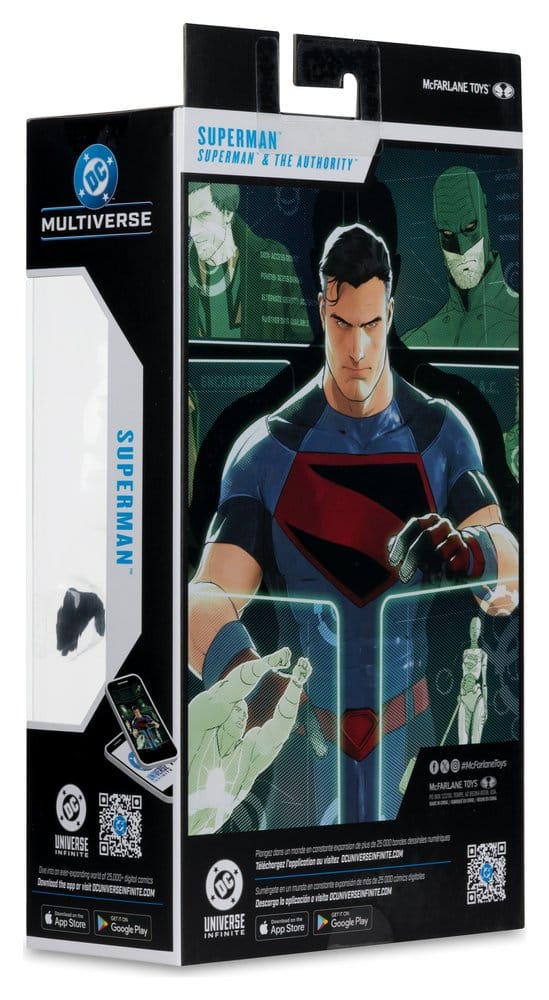 Superman & The Authority DC Multiverse Action Figur Supermann 18 cm
