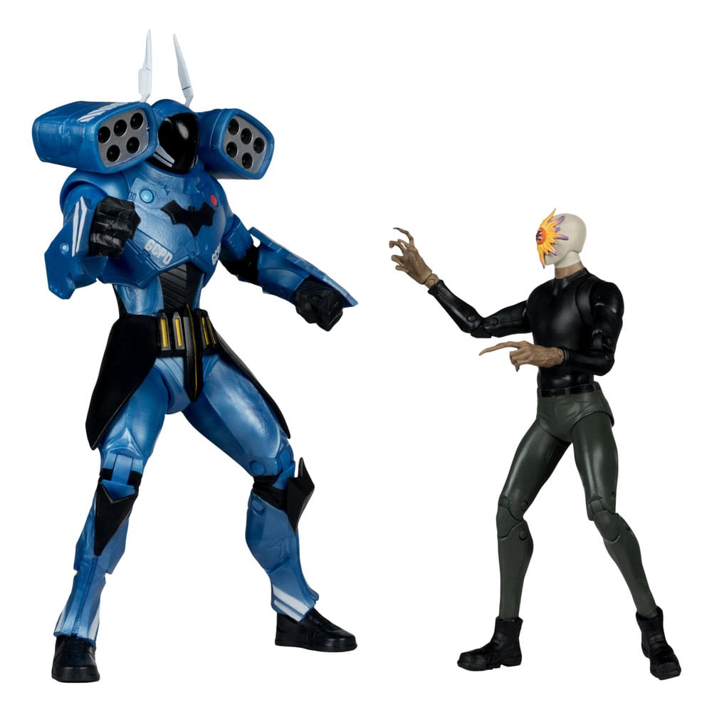 DC Multiverse Actie Figuur 2-Pack Rookie &amp; Mr. Bloom (Batman: Endgame) (Gold Label) (SDCC) 18 cm