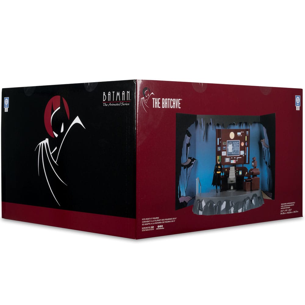 Batman: la serie animata DC Direct Playset La Batcaverna