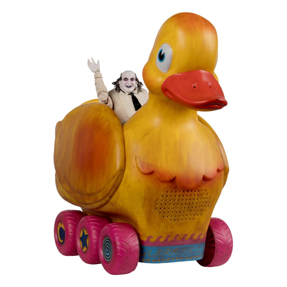 Batman Returns DC Multiverse con Figura de Acción Vehículo El Pato y el Pingüino 24 cm