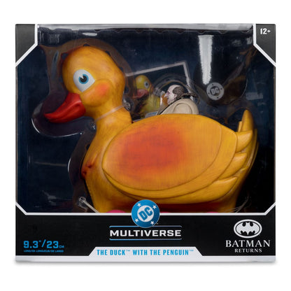 Batman Returns DC Multiverse con Figura de Acción Vehículo El Pato y el Pingüino 24 cm